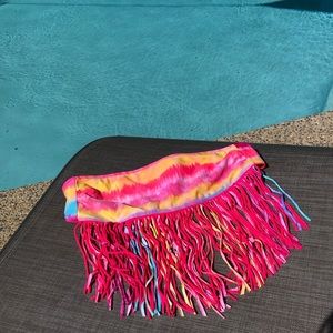 Forever 21 Multicolored Bandeau Bikini Top